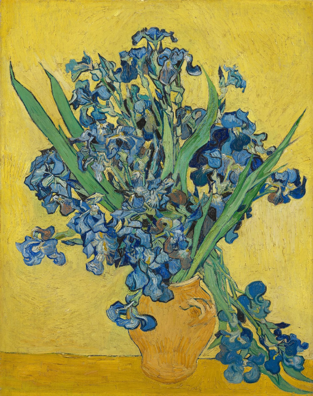 Irises by Vicent Van Gogh