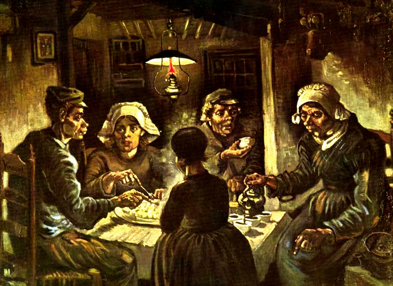 The Potato Eaters by Vicent Van Gogh