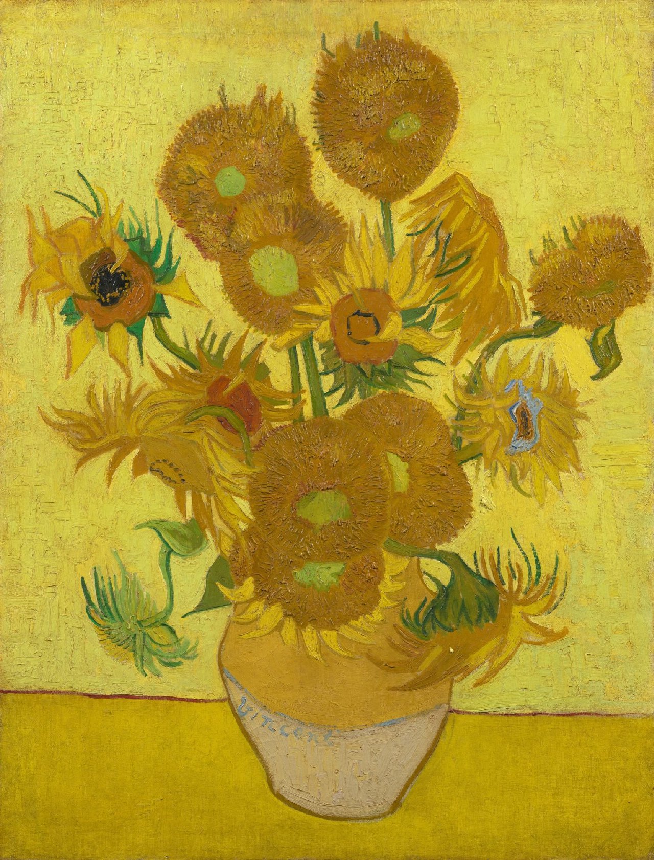 Sunflowers by Vincent Van Gogh